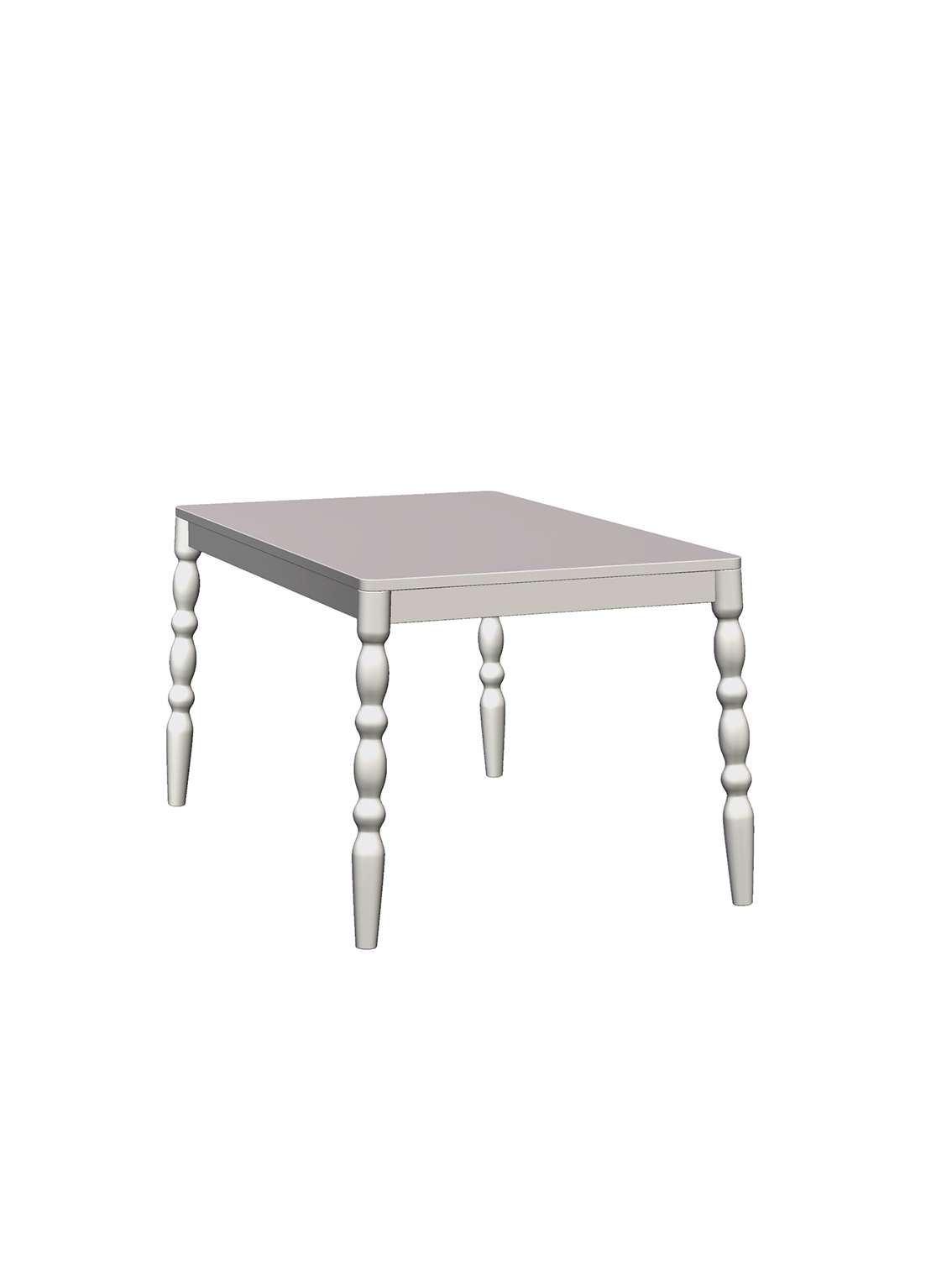 Bacatus Table – White