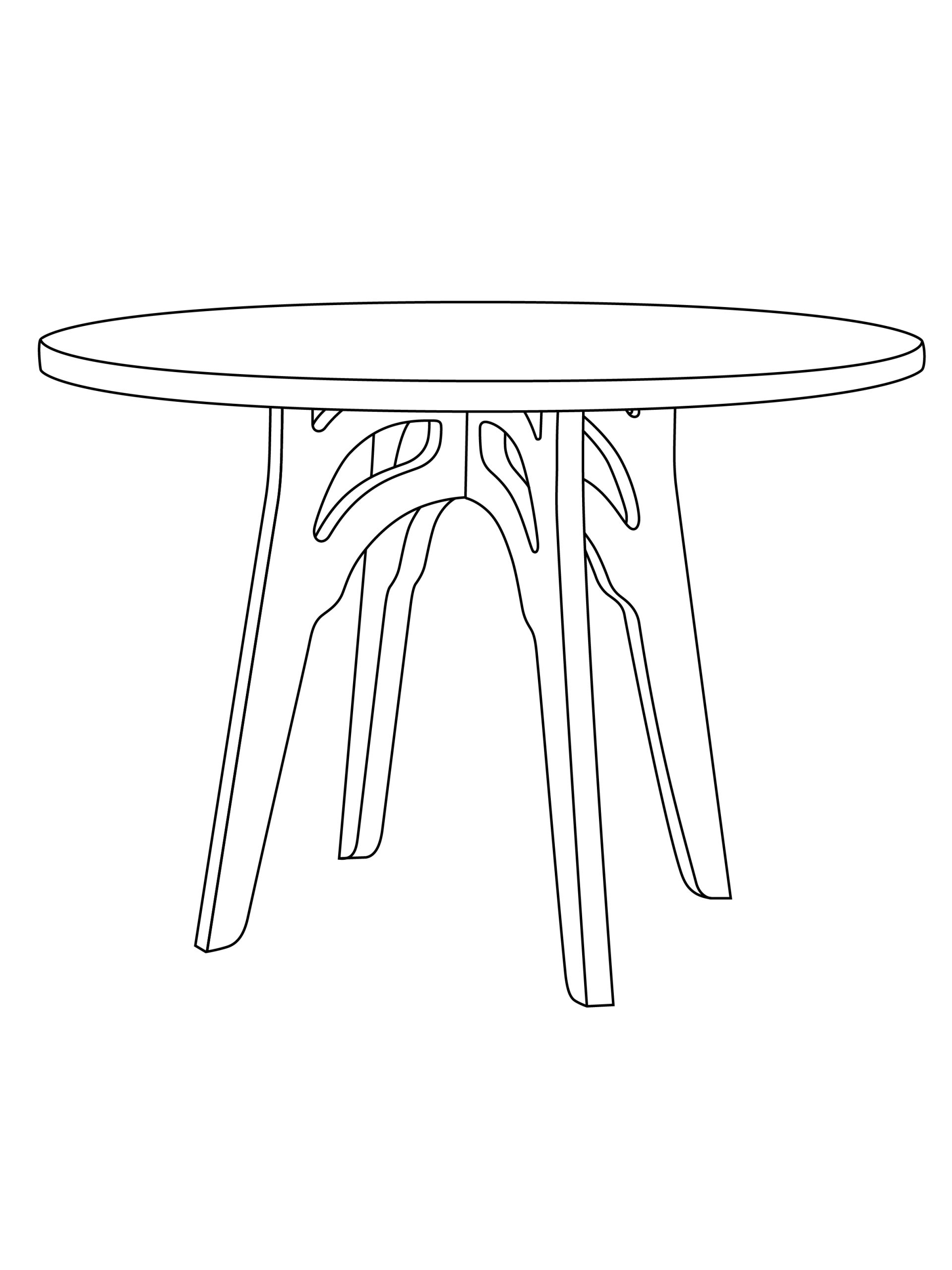 Salix Table – Birch